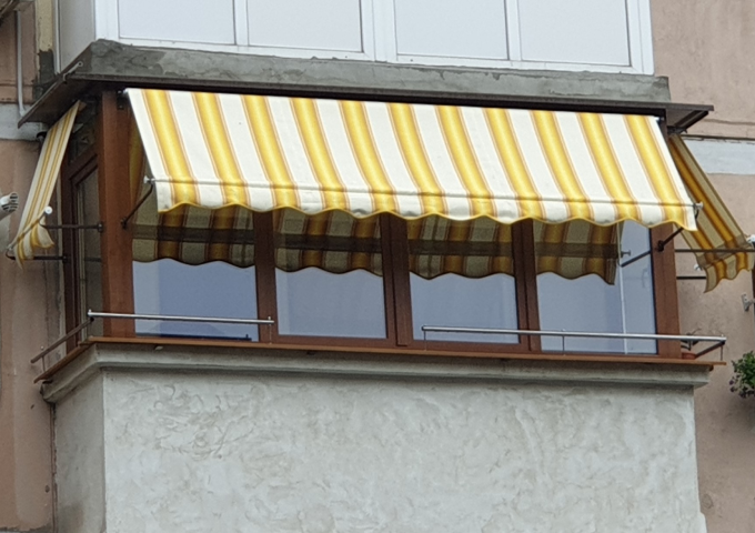 Copertina terasa si balcon cu arc